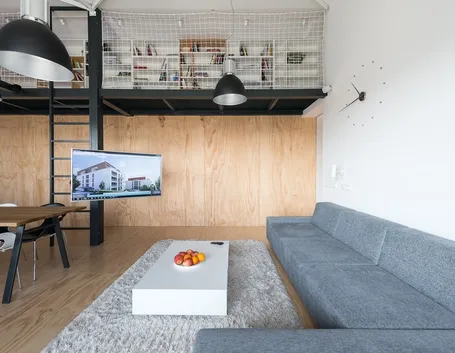 soppalco ripostiglio moderno