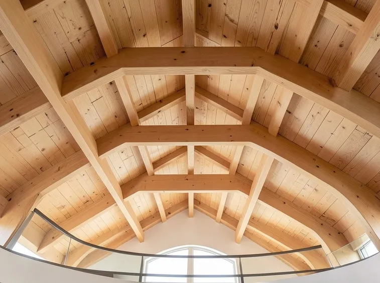 Coperture in legno lamellare