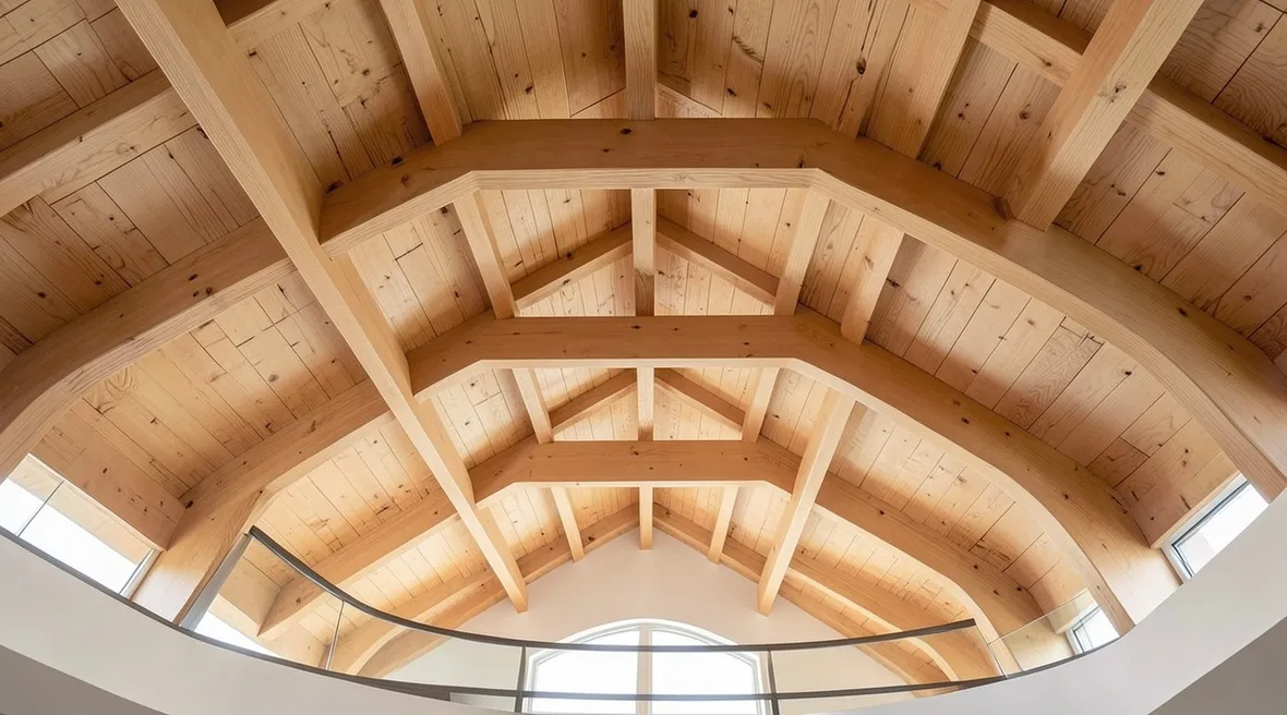Coperture in legno lamellare