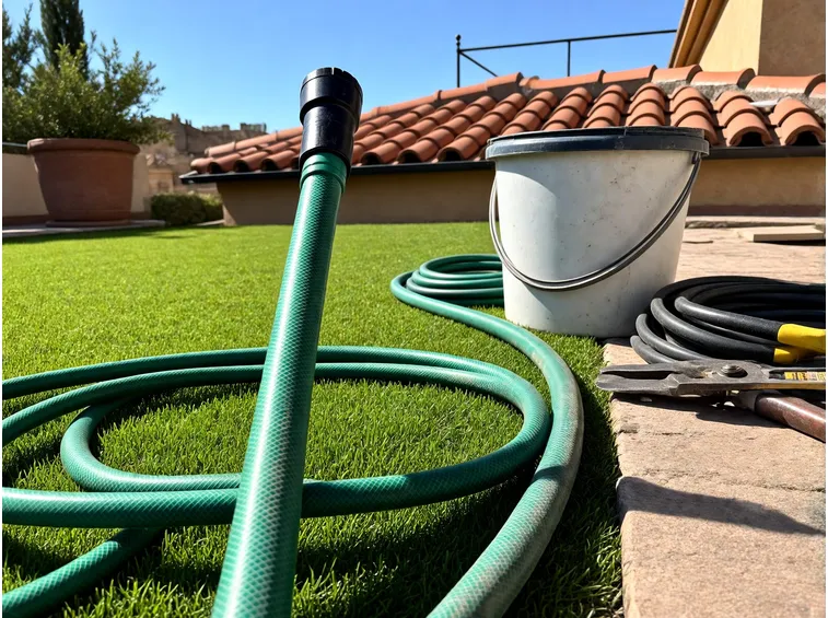 Test con acqua per localizzare la perdita