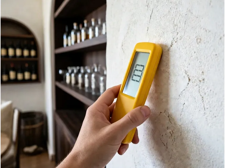 Analisi dell'umidità presente all'interno del muro
