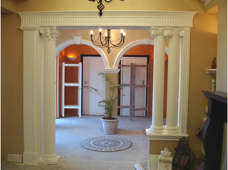 Decorare con gli archi in gesso
