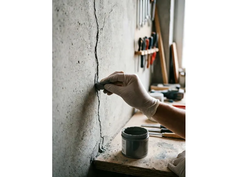 eliminare crepe dal muro