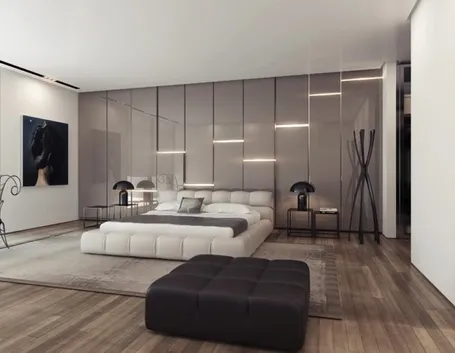 Parete in pvc moderna