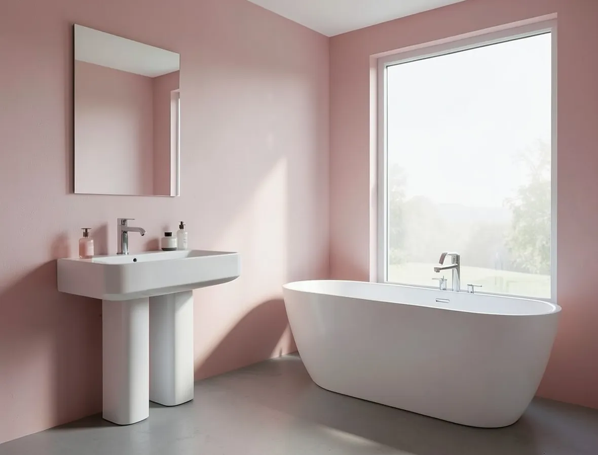 bagno rosa
