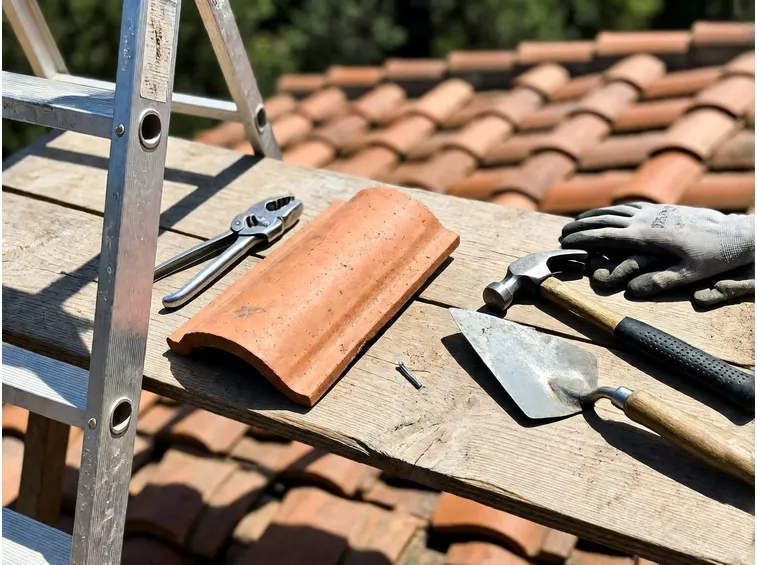 Scegliere la tegola sostitutiva e gli attrezzi giusti