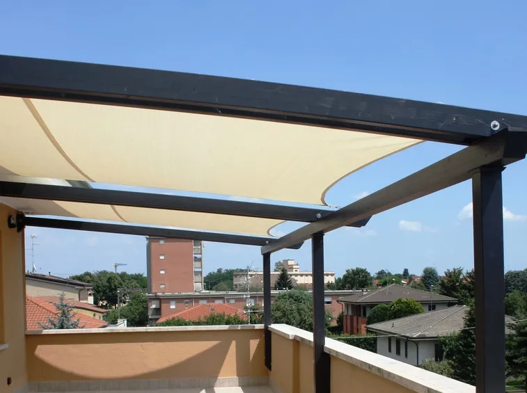 tettoia per terrazzo