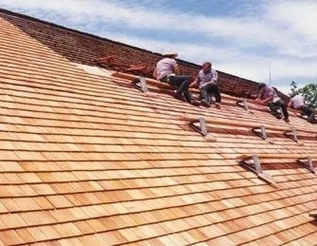 tetto in legno lamellare
