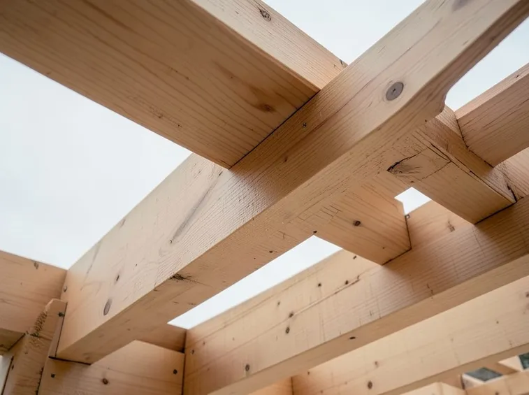 tetto in legno lamellare