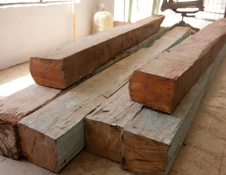 trave in legno