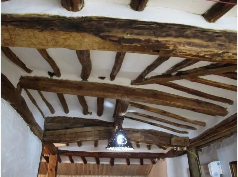 travi in legno antico