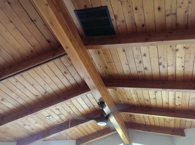 travi in legno lamellare