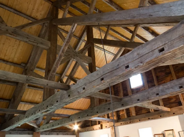 travi in legno massello