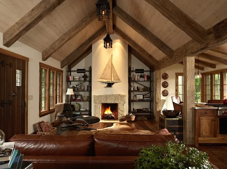 utilizzo travi in finto legno