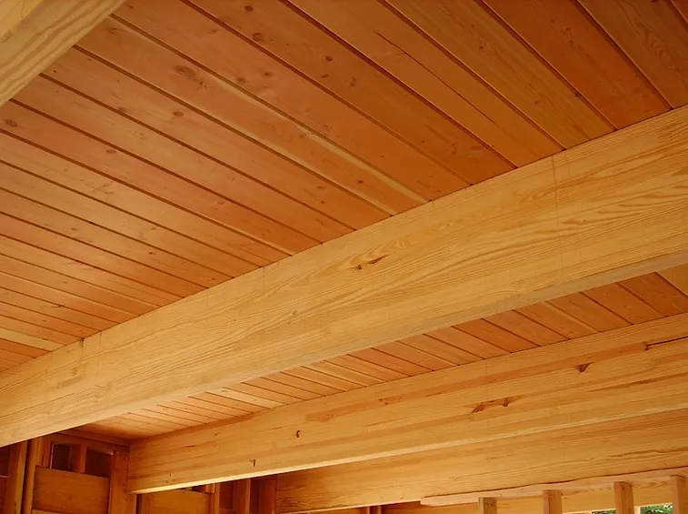 travi in legno lamellare