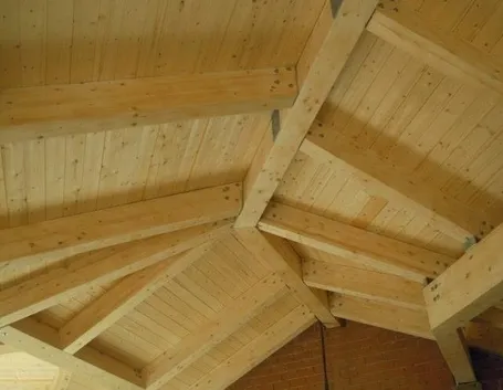 Tetto in legno
