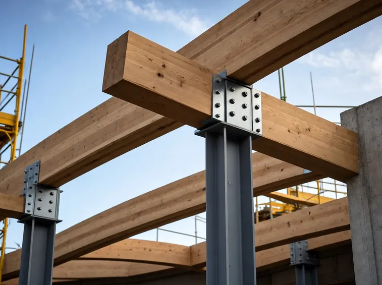 Struttura in legno lamellare