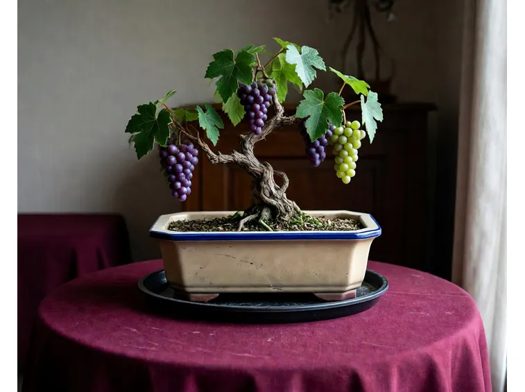 Il bonsai finto e la vite