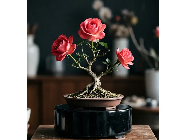 Bonsai di rose