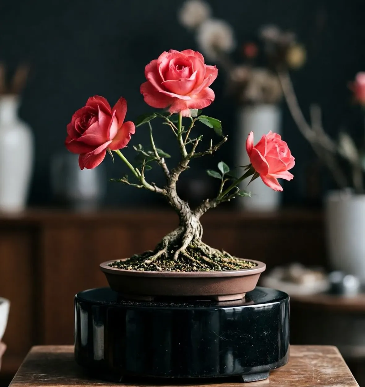 Bonsai di rose