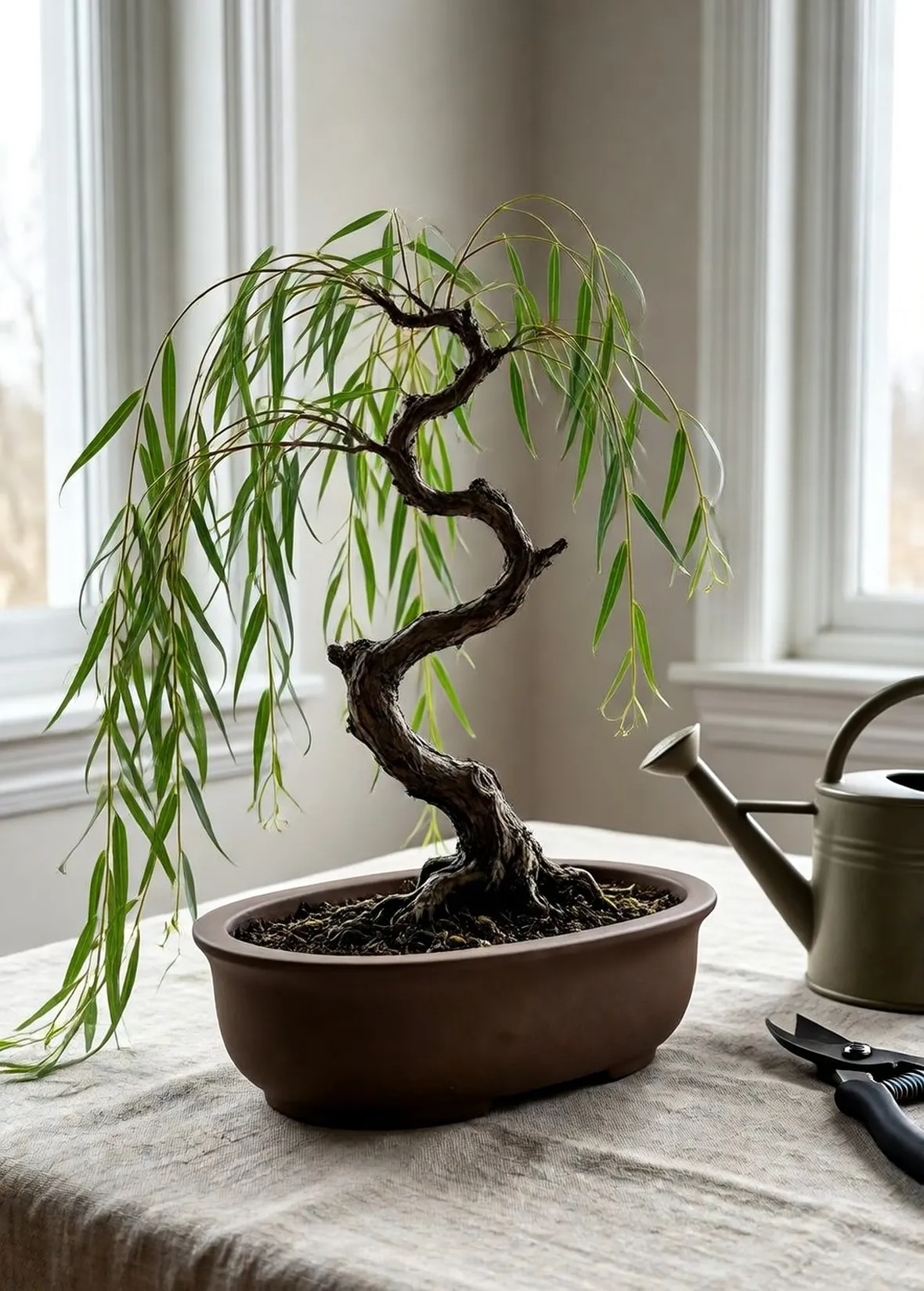 bonsai salice piangente 