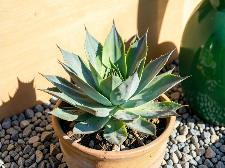 agave in vaso