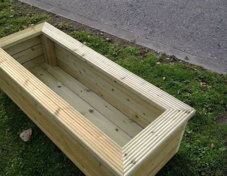 Fioriere in legno