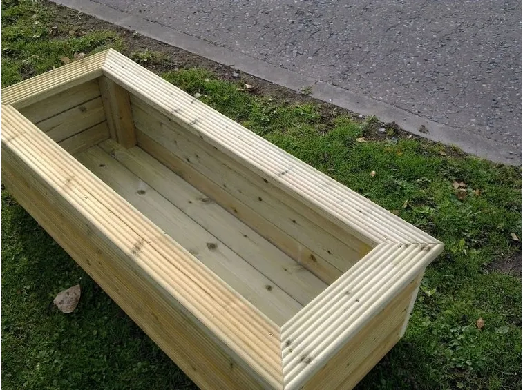 Fioriere in legno