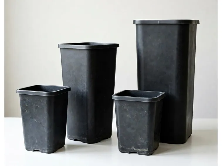Le tipologie di vasi da giardino in plastica