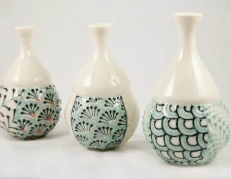Vasi di design decorati