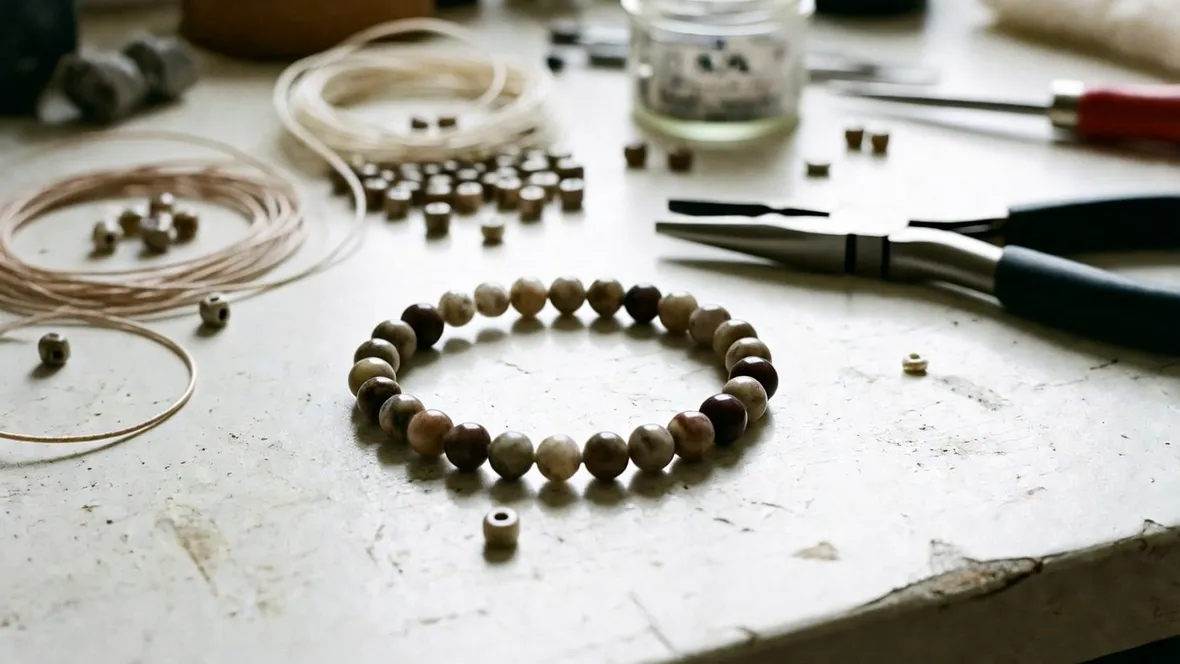 Braccialetti con perline fai da te