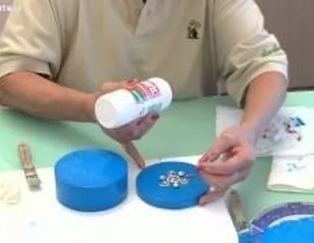 Tutorial decoupage scatola porta gioielli