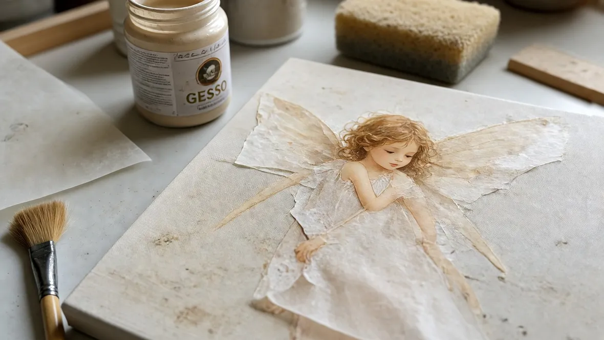 decoupage quadro pittorico