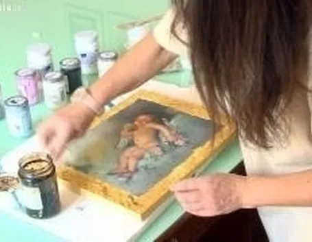 Tutorial decoupage un quadro pittorico parte 2