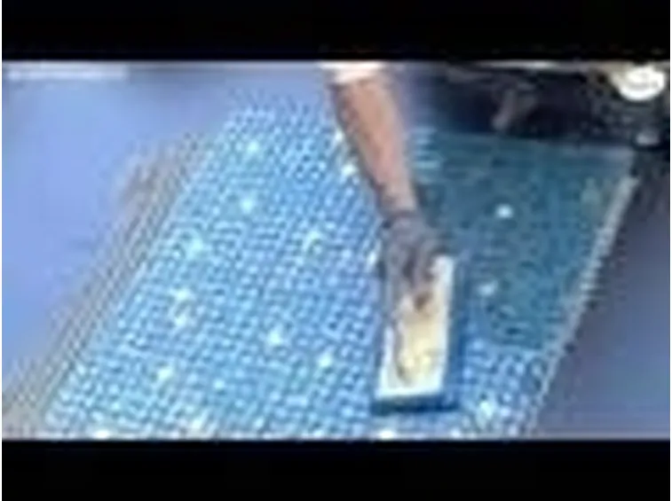mosaico con mattonelle tutorial