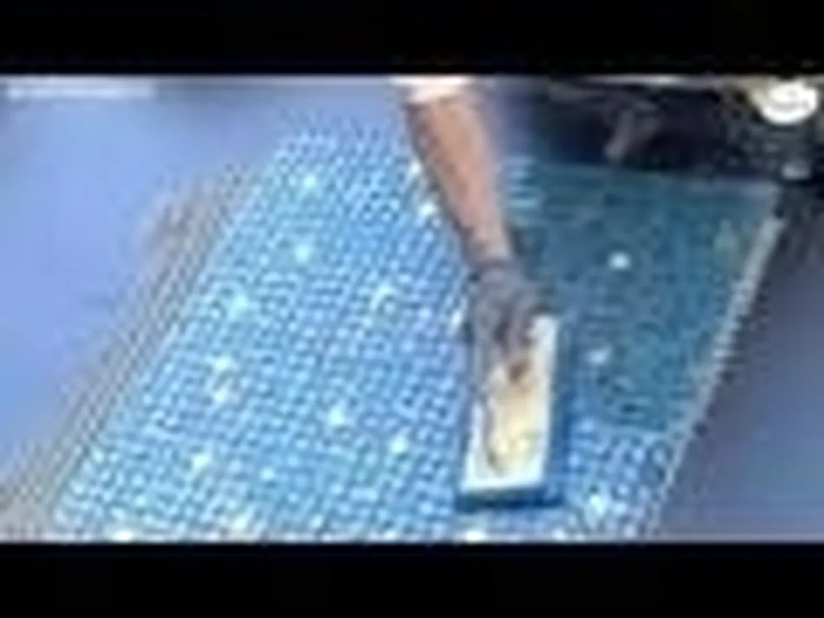 mosaico con mattonelle tutorial