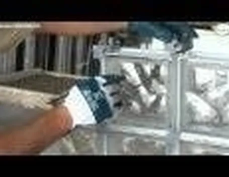 Posa vetromattone realizzare un muro
