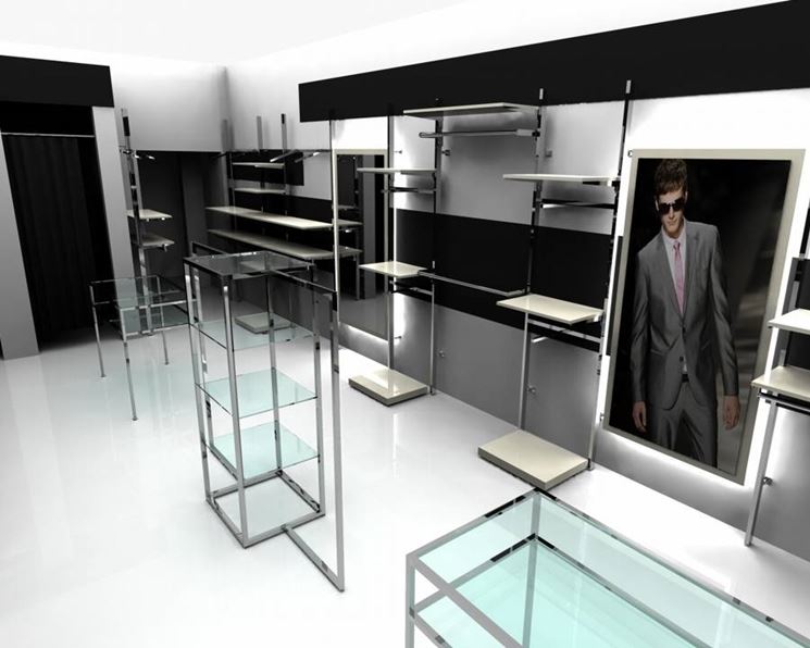arredare negozio per abbigliamento