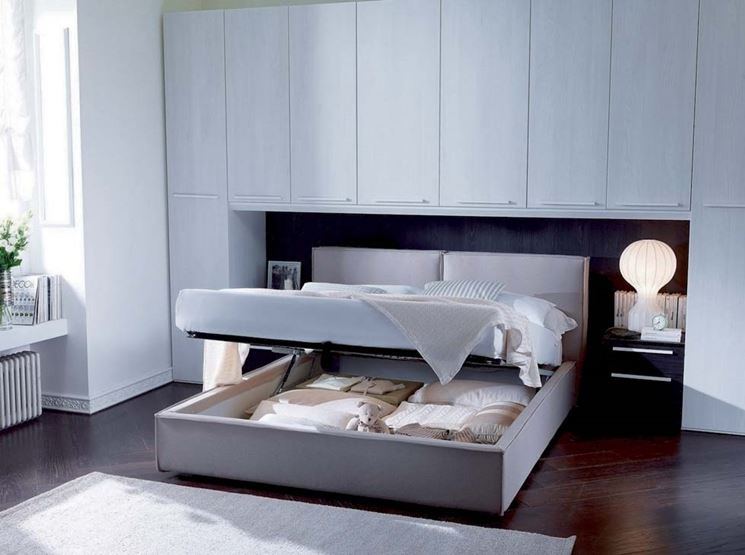 Armadio A Ponte Con Letto A Scomparsa