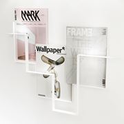 esempio di porta riviste per pareti