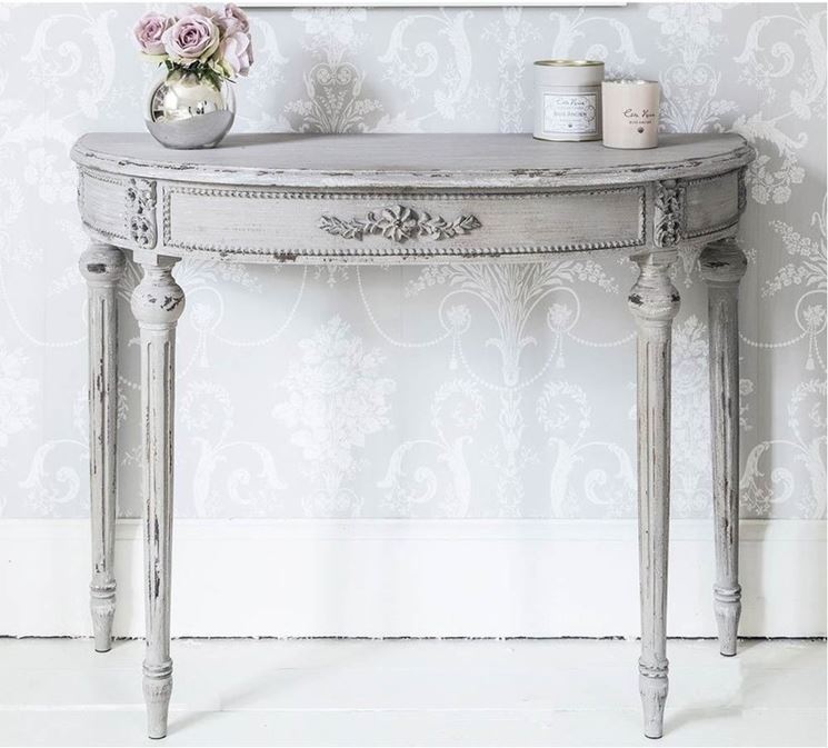 consolle in stile Shabby Chic