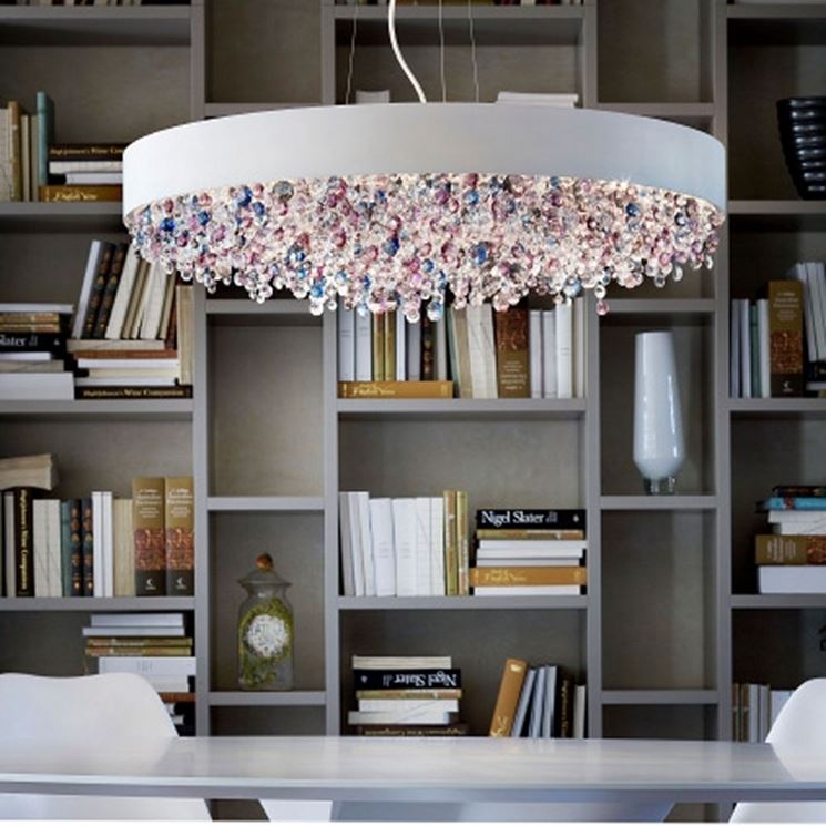 lampadario particolare e originale