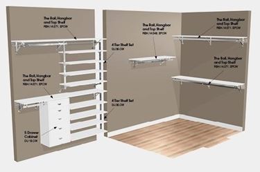 Organizzare la cabina armadio