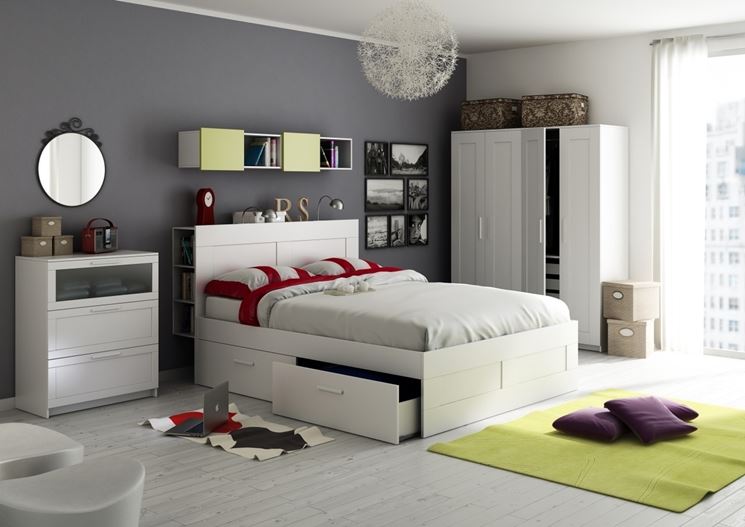 letto ikea malm