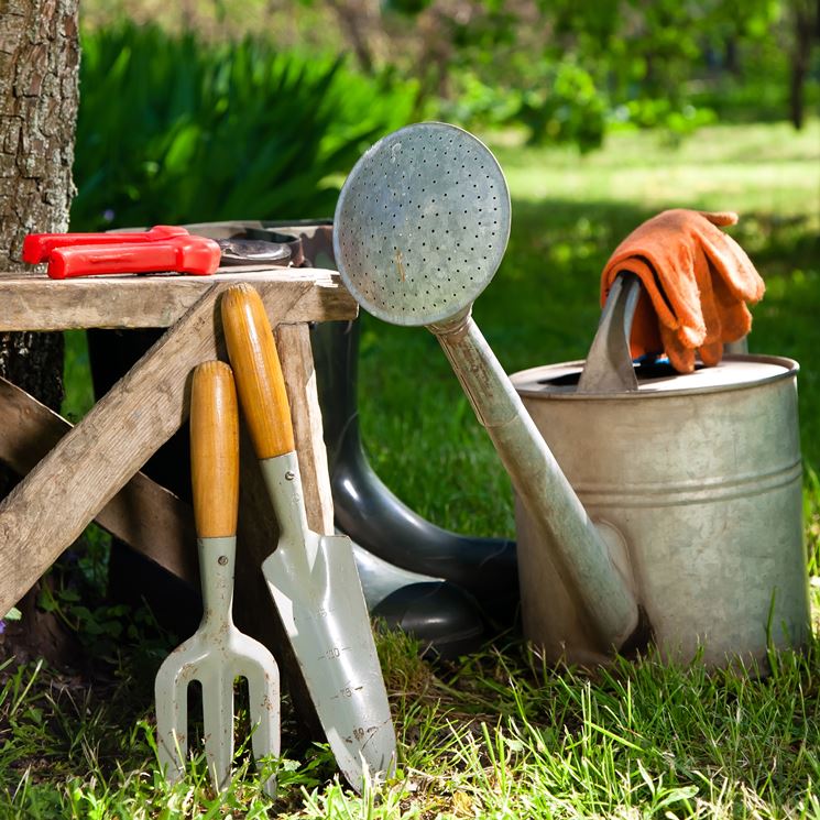 utensili per il giardino