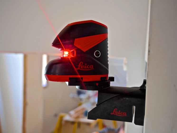 Livella elettronica laser