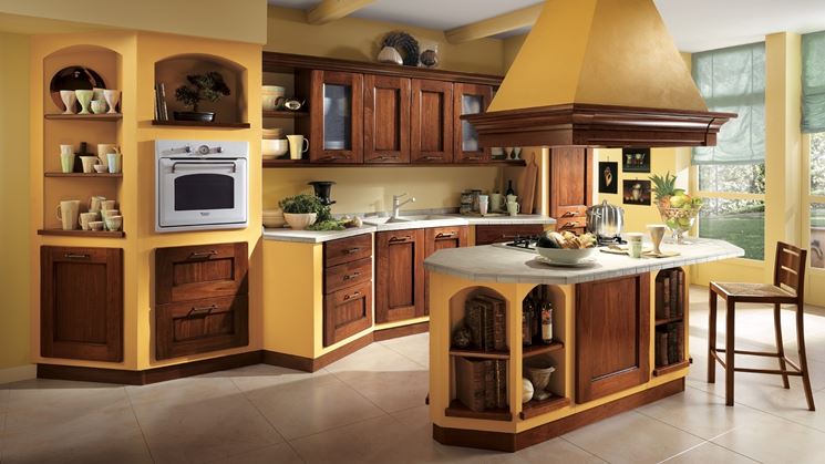 Cappe per cucine in muratura componenti cucina la cucina in muratura Cucina con cappa