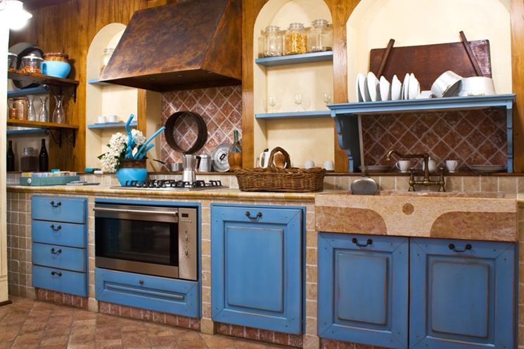 Cappe per cucine in muratura componenti cucina la cucina in muratura Cucine antiche in muratura