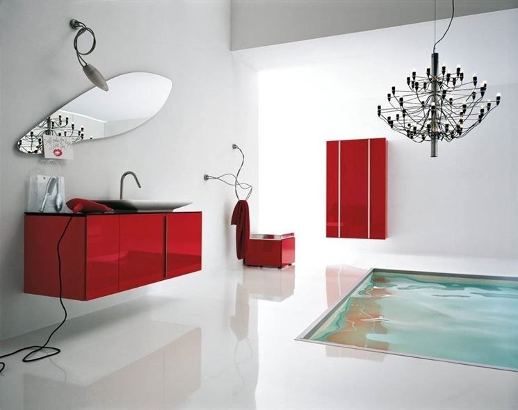 Il bagno e suoi elementi d'arredo Pavimento creativo bagno