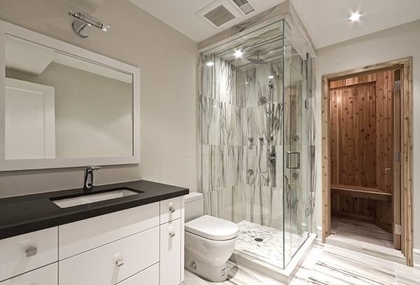 Bagno interrato bagno come realizzare un bagno nellinterrato Arredare un seminterrato